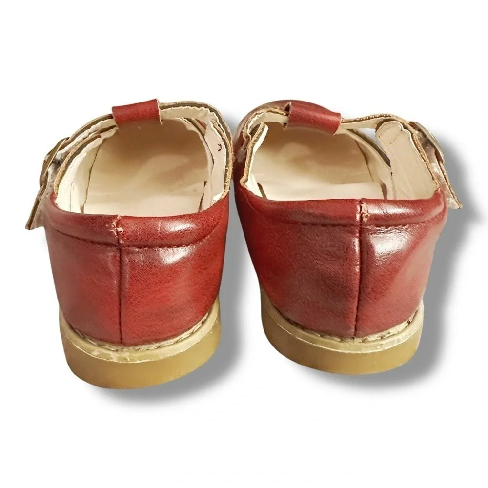 Boutique | Classic Brown Mary Jane Shoes (9T) - Picture 3 of 6